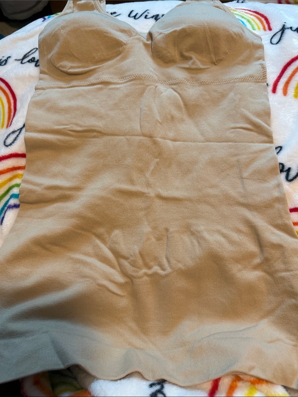 Seamless Nude Shapewear Slip Dress new without tags xl